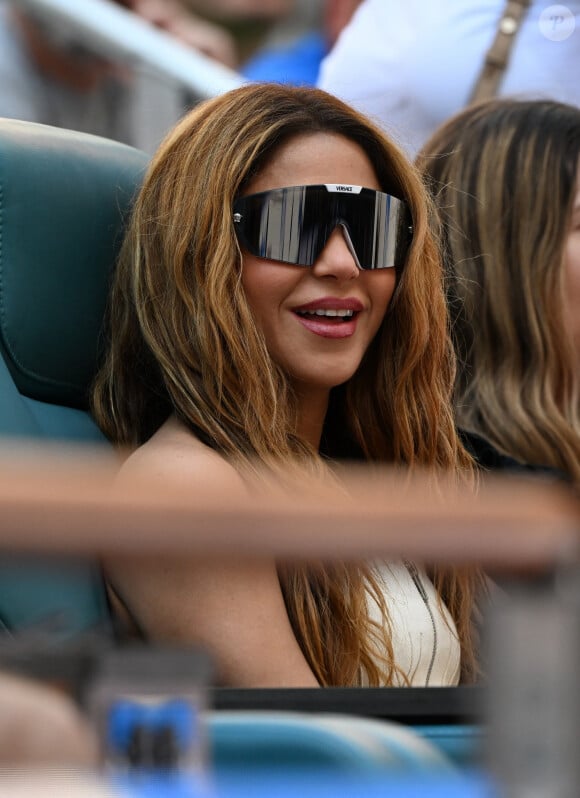 Shakira au Miami Open le 31 mars 2024.