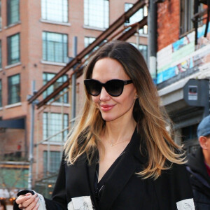 Angelina Jolie à New York.