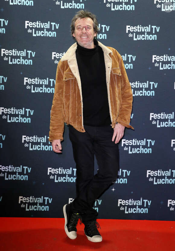 Jean-Luc Reichmann, président du jury jeunesse - Les membres des jurys à la soirée d'inauguration de la 25ème Edition du Festival TV de Luchon. Le 1er février 2023 © Patrick Bernard / Bestimage