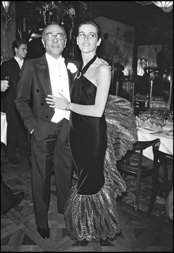 Archives : Yves Mourousi et son épouse Véronique