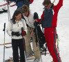 Les papparazzi avaient suivi le couple, déjà amoureux depuis deux ans.
Prince William et Kate Middleton, premières vacances au ski à Klosters, Suisse, avril 2004. @ Splash News