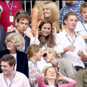 Kate Middleton, Zara Phillips, Pippa Middleton - Concert pour le 46ème anniversaire de Lady Diana, 1er juillet 2007.