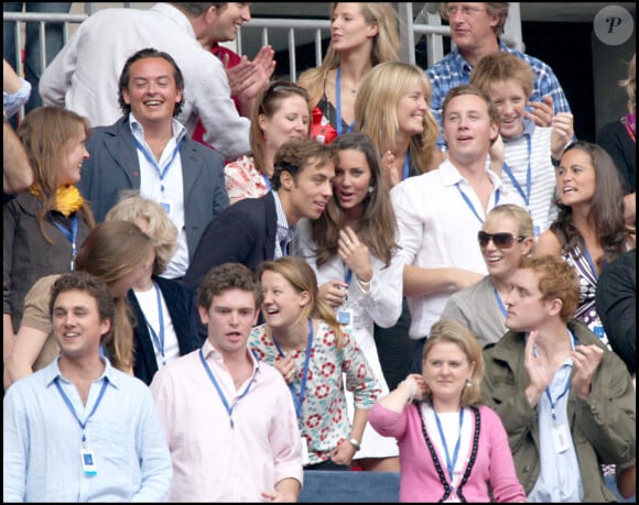 Kate Middleton, Zara Phillips, Pippa Middleton - Concert pour le 46ème anniversaire de Lady Diana, 1er juillet 2007.