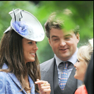 Kate Middleton - Mariage de Nicholas Van Cutsem et Alice Haddon à Londres, 14 août 2009.