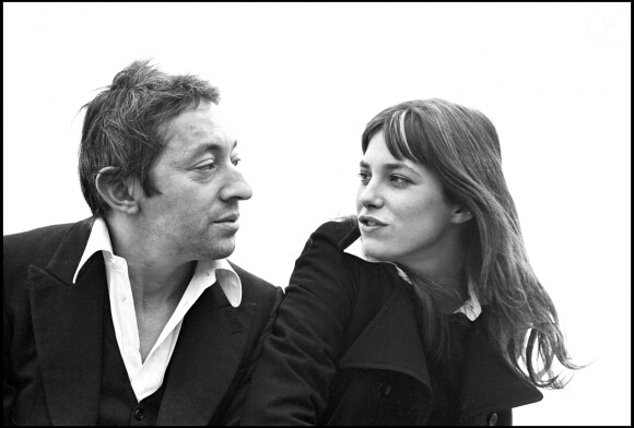 Serge Gainsbourg et Jane Birkin sur la Croisette de Cannes en 1969.