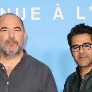 Mohamed Hamidi et Jamel Debbouze - Avant-première de la série "Terminal" au cinéma Max Linder à Paris, le 8 avril 2024. © Coadic Guirec/Bestimage