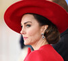 Il y a un aliment que vous ne verrez jamais dans la bouche de Kate Middleton...
Catherine (Kate) Middleton, princesse de Galles - Cérémonie de bienvenue du président de la Corée du Sud et de sa femme à Horse Guards Parade à Londres. 