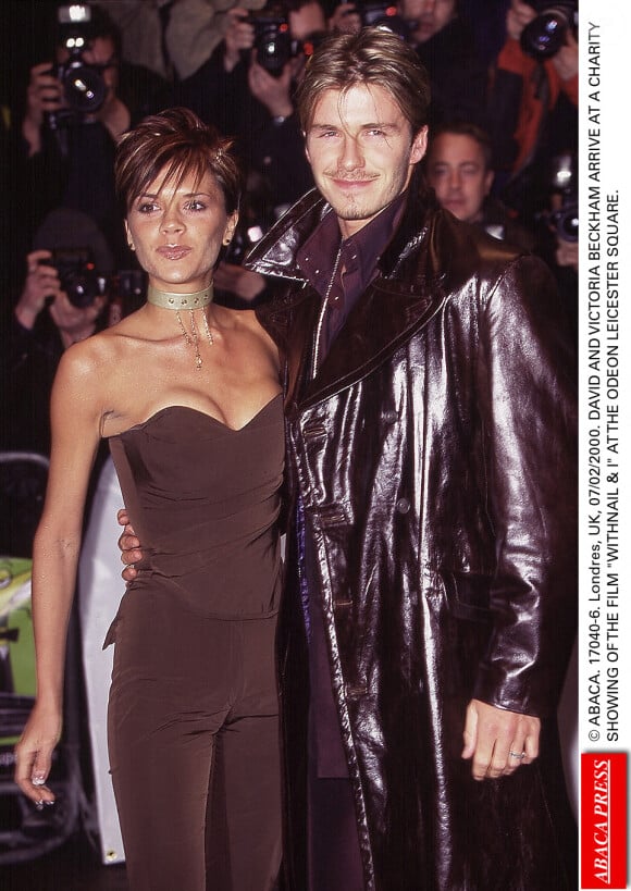 David et Victoria à Londres en 2000 © ABACA.