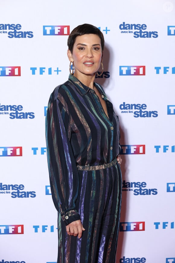 Cristina Cordula participe au photocall de Danse Avec Les Stars dans les studios de TF1 le 25 janvier 2024 à Paris, France. Photo par Nasser Berzane/ABACAPRESS.COM
