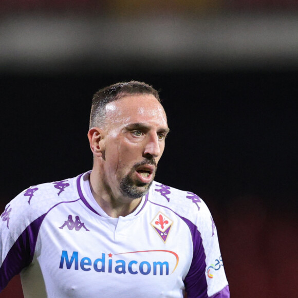 Franck Ribéry - Match de football en serie A Benevento contre Fiorentina (1-4) au stade Ciro Vigorito à Benevento le 13mars 2021. © Inside / Panoramic / Bestimage