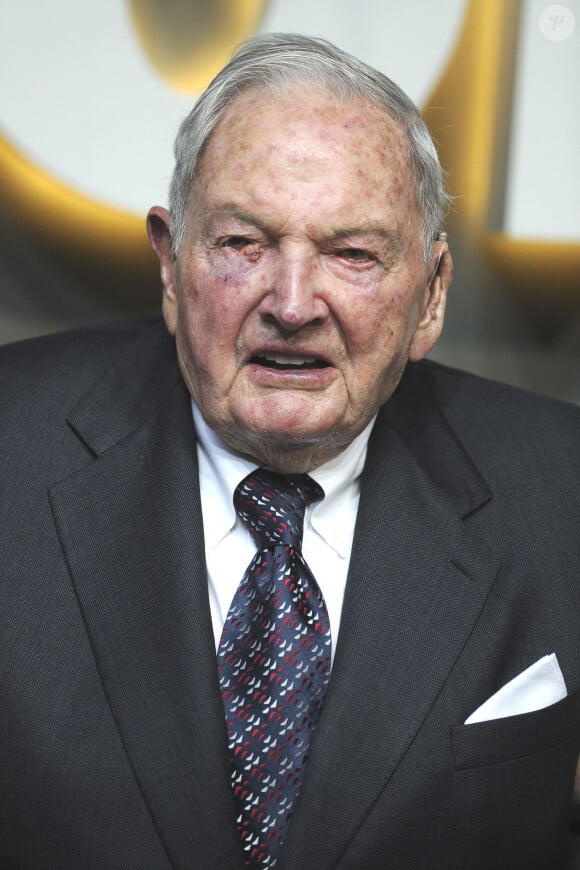 David Rockefeller à la soirée The Museum of Modern Art à New York, le 2 juin 2016