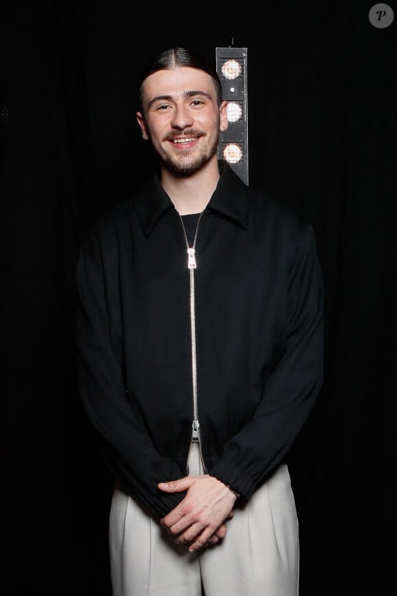 Exclusif - Pierre Garnier - Backstage de l'enregistrement de l'émission "Ce soir on chante pour les 100 ans des droits de l'enfant, avec l'Unicef", présentée par E.Gossuin et J.Anthony et diffusée le 12 mars sur W9 © Christophe Clovis / Bestimage