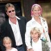 Christie Brinkley, Peter Cook et leurs deux enfants, en 2004. Aujourd'hui, Jack Paris a 14 ans et Sailor a 11 ans.