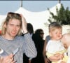 "Je pense que sur la planète, il n'y a pas une personne qui a regardé 10 800 fois le même concert... et bien il y a moi !", indique Béatrice Dalle
 
Archives - Kurt Cobain et sa femme Courtney Love et leur fille, Frances.