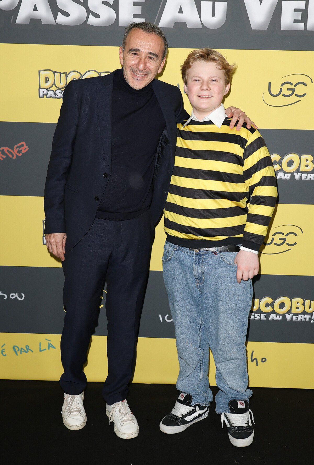 Photo Elie Semoun et Damien Pauwels Avantpremière du film "Ducobu Passe au vert ! " à l