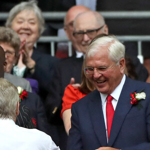 Lady Sarah Keswick vient d'apprendre la mort de son mari, Sir Chippendale 'Chips' Keswick à l'âge de 84 ans.
Photo datée du 27 mai 2017 de l'ancien président d'Arsenal Sir Chips Keswick. Nick Potts/PA Wire.