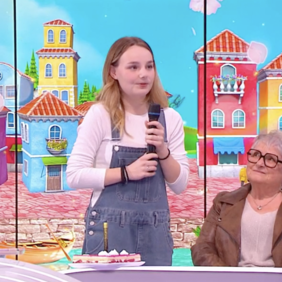 Emilien, Angèle et Jean-Luc Reichmann - Les 12 coups de midi, dimanche 21 avril 2024 (TF1).