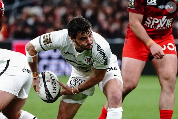 Baptiste Germain (Toulouse) - 23 ème journée de championnat de rugby du TOP14 RC Toulon - Toulouse (19-15) au stade vélodrome à Marseille (match délocalisé) le 23 avril 2022. © Norbert Scanella / Panoramic / Bestimage