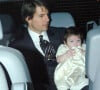 Suri est née de la troisième union de Tom avec Katie Holmes
Tom Cruise et sa fille Suri arrivent à sa fête prénuptiale au restaurant 'NINO' à Rome, Italie, le 16 novembre 2006. Photo par ABACAPRESS.COM