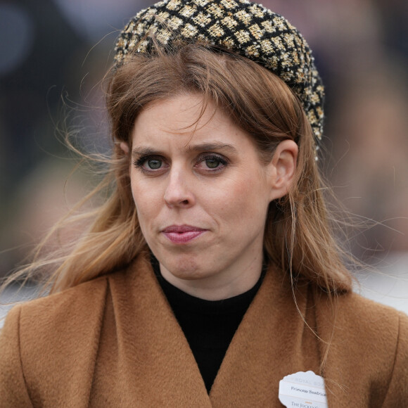 La princesse Beatrice d'York - Les membres de la famille royale d'Angleterre assistent au Cheltenham Festival, les courses de Cheltenham - jour 3 le 14 mars 2024. 