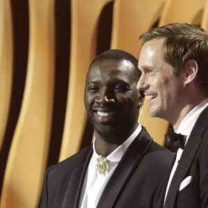 Omar Sy et Alexander Skarsgard à la Screen Actors Guild Awards de Los Angeles.