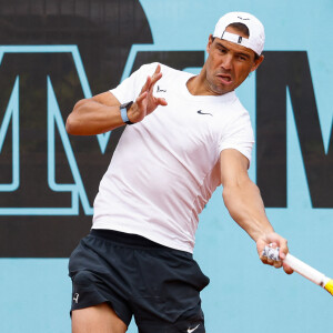 Rafael Nadal au Masters 1000 de Madrid. © Irina R. Hipolito/AFP7 via ZUMA Press/Bestimage