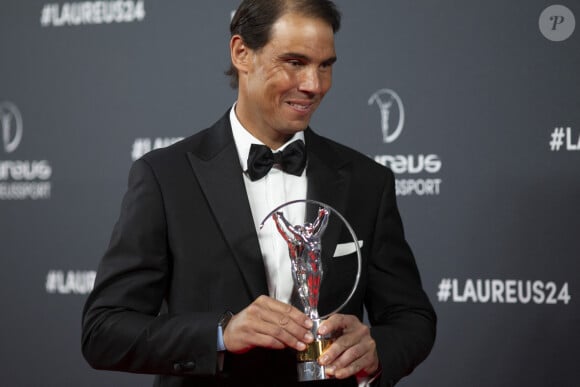 Rafael Nadal au Laureus World Sports Awards 2024 à Madrid. (Credit Image: © Luis Soto/ZUMA Press Wire)