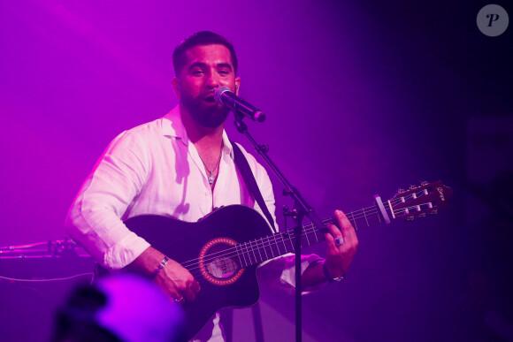 Exclusif - Kendji Girac - Célébration des 10 ans du centre commercial Beaugrenelle à Paris, France. Le 12 octobre 2023. © Christophe Clovis / Bestimage