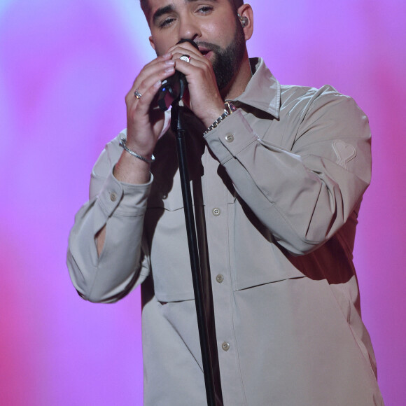Exclusif - Kendji Girac - Enregistrement de l'émission "300 Choeurs chantent les plus belles chansons de Daniel Balavoine", diffusée le 18 février sur France 3. © Giancarlo Gorassini / Bestimage