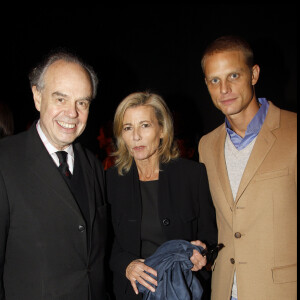 FREDERIC MITTERRAND, CLAIRE CHAZAL ET ARNAUD LEMAIRE - PEOPLE AU DEFILE HAUTE-COUTURE ETE 2011 CHRISTIAN DIOR AU MUSEE RODIN A PARIS  PEOPLE AT THE FASHION SHOW HAUTE-COUTURE CHRISTIAN DIOR SUMMER 2011 IN PARIS 