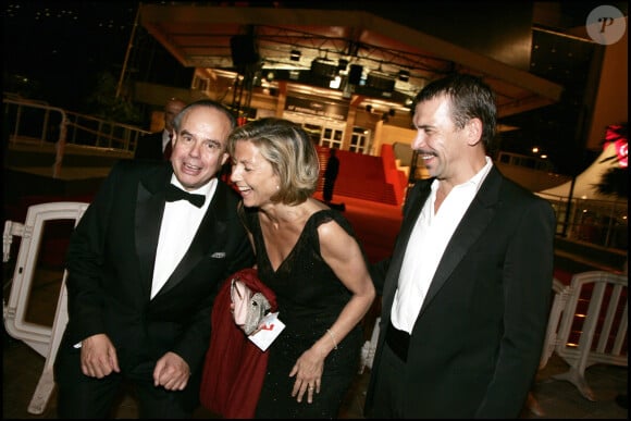 FREDERIC MITTERRAND, CLAIRE CHAZAL, PHILIPPE TORRETON - DINER D' OUVERTURE DU 59 EME FESTIVAL DU FILM DE CANNES 2006  59 TH CANNES FILM FESTIVAL 2006 