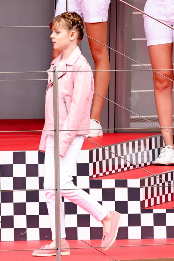 La princesse Gabriella a assisté au Monaco E-Prix 2024, le 27 avril 2024. © Claudia Albuquerque/Bestimage