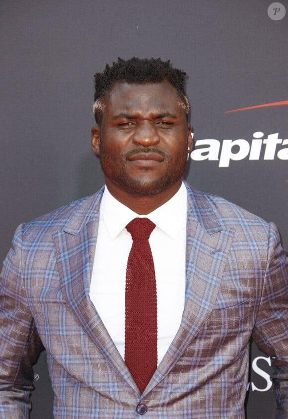 Francis Ngannou participe au ESPYS 2019 présenté par Capital One au Microsoft Theater le 10 juillet 2019. (Credit Image: © imageSPACE via ZUMA Wire)