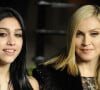 Quand on porte un nom qui rappelle autant la vierge Marie, pas étonnant qu'on baptise sa fille Lourdes...
Madonna et Lourdes Leon arrivent à la soirée des Oscars organisée par Graydon Carter à la Sunset Tower à West Hollywood, Los Angeles, CA, USA, le 27 février 2011. Photo par Mehdi Taamallah/ABACAPRESS.COM