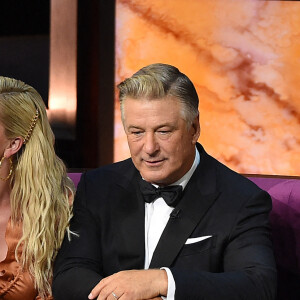 Ireland Baldwin et Alec Baldwin apparaissent sur scène lors du Comedy Central Roast of Alec Baldwin au Saban Theatre le 7 septembre 2019 à Beverly Hills, Los Angeles, CA, États-Unis. Photo par Frank Micelotta/PictureGroup/ABACAPRESS.COM