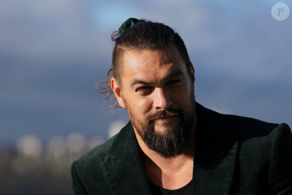 Jason Momoa lors d'un photocall pour Aquaman et le Royaume perdu, au Park Plaza Hotel, Westminster Bridge, Londres, Royaume-Uni, le 11 décembre 2023. Photo par Gareth Fuller/PA Wire/ABACAPRESS.COM