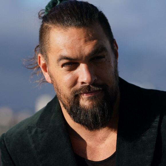 Jason Momoa lors d'un photocall pour Aquaman et le Royaume perdu, au Park Plaza Hotel, Westminster Bridge, Londres, Royaume-Uni, le 11 décembre 2023. Photo par Gareth Fuller/PA Wire/ABACAPRESS.COM