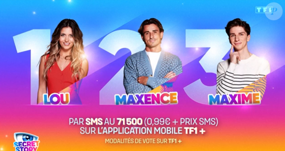 Lou, Maxence et Maxime sont donc les trois nommés !
Les trois nommés de la semaine sont Lou, Maxence et Maxime dans "Secret Story", saison 12.