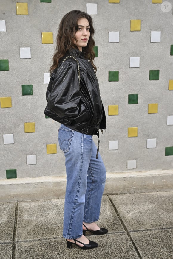 Anamaria Vartolmei au photocall du défilé croisière Chanel 2024-2025 à la Cité radieuse à Marseille, France, le 2 mai 2024. © Olivier Borde/Bestimage 