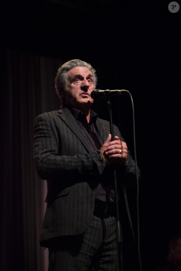 Daniel Auteuil en concert au théâtre des Mazades dans le cadre du Marathon des mots à Toulouse le 30 juin 2022. © Frédéric Maligne/Bestimage