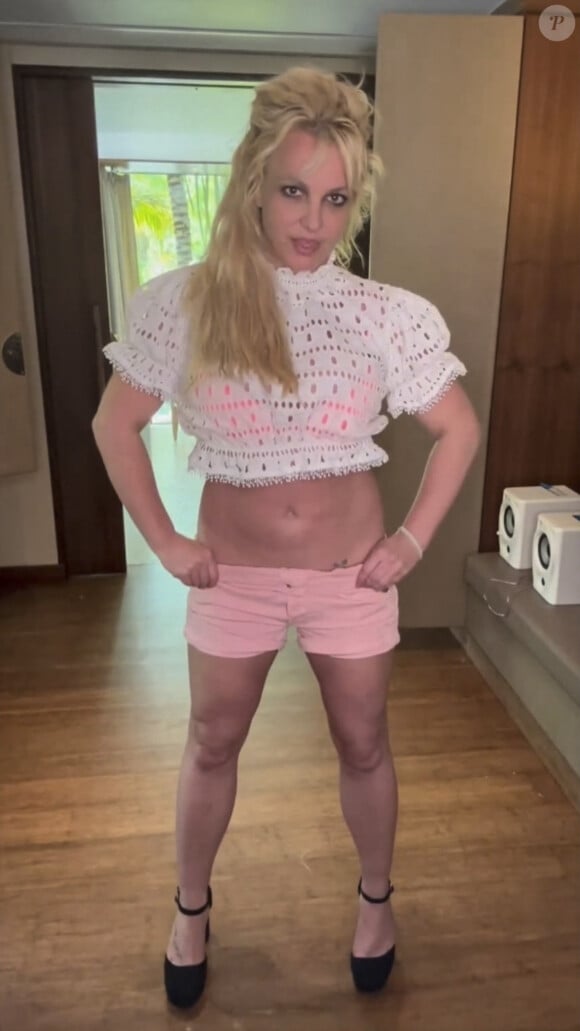 Britney Spears sur les réseaux sociaux, le 5 avril 2024. 