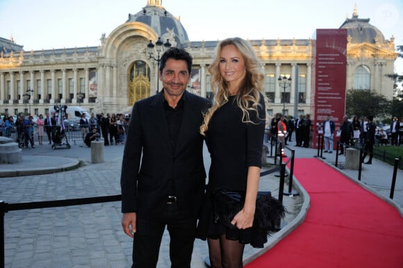 Adriana Karembeu et Andre Ohanian lors du gala du 150e anniversaire de la Croix-Rouge qui s'est tenu au Grand Palais à Paris, France, le 12 septembre 2014. Photo par Alban Wyters/ABACAPRESS.COM