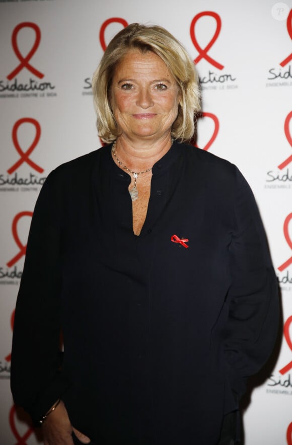 Marina Carrère d'Encausse - Soirée de lancement du Sidaction 2019 à la salle Wagram à Paris, le 18 mars 2019. © Marc Ausset-Lacroix/Bestimage 