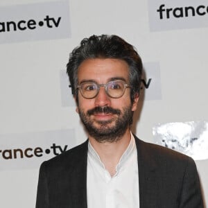 Stéphane Sitbon-Gomez (directeur des antennes et des programmes de France Télévisions) - Conférence de presse pour le Téléthon 2021 au Wake Up Café à Paris le 4 novembre 2021. La