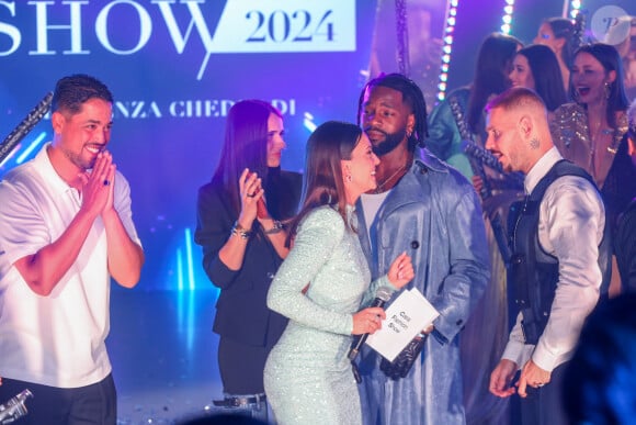 Exclusif - Lartiste, Inès Vandamme, Tayc, Kenza Cheddadi, M. Pokora (Matt Pokora) - 19ème édition du Casa Fashion Show au Sofitel Casablanca Tour Blanche à Casablanca au Maroc le 5 mai 2024.  © Philippe Doignon/Bestimage 