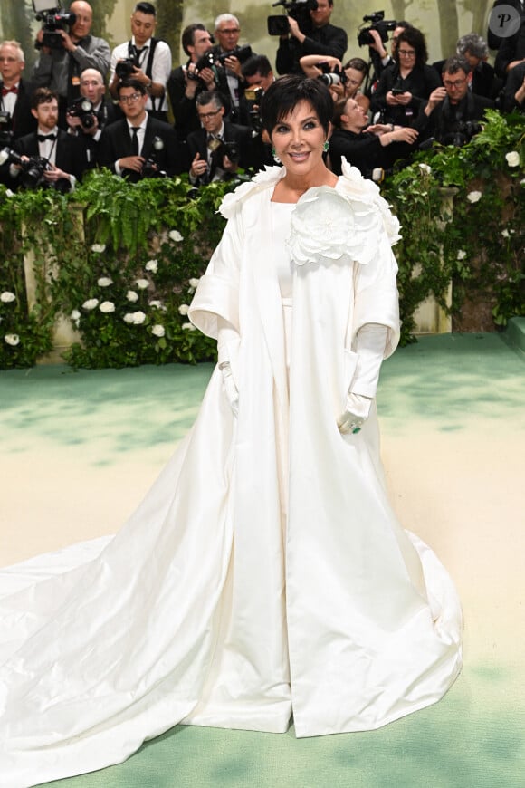 Kris Jenner au Met Gala 2024.