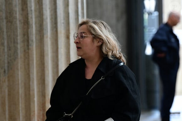 Un avis clair et tranché sur l'affaire qui montre clairement que Marilou reste fidèle à son camp.
Marilou Berry - Arrivées au procès en diffamation de Coline Berry envers Jeane Manson au tribunal de Lyon. Le 7 mai 2024