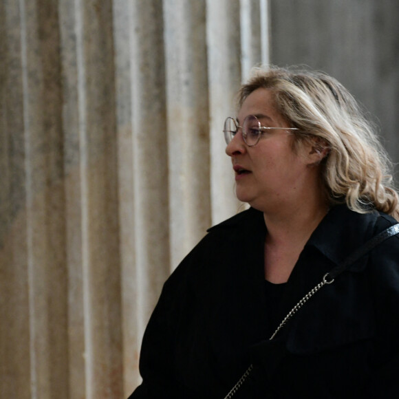 Un avis clair et tranché sur l'affaire qui montre clairement que Marilou reste fidèle à son camp.
Marilou Berry - Arrivées au procès en diffamation de Coline Berry envers Jeane Manson au tribunal de Lyon. Le 7 mai 2024