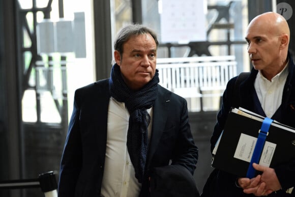 Fabien Lecoeuvre - Arrivées au procès en diffamation de Coline Berry envers Jeane Manson au tribunal de Lyon. Le 7 mai 2024