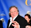 Solidaire des signataires de la tribune du Figaro, il a déclaré : "J'étais d'accord avec eux, je disais que c'est dément. Allez chez lui aussi, foutez-le sur un bûcher !"
Gérard Depardieu lors de la soirée de clôture de la 3eme édition du Festival Cinéroman à Nice, le 24 octobre 2021.